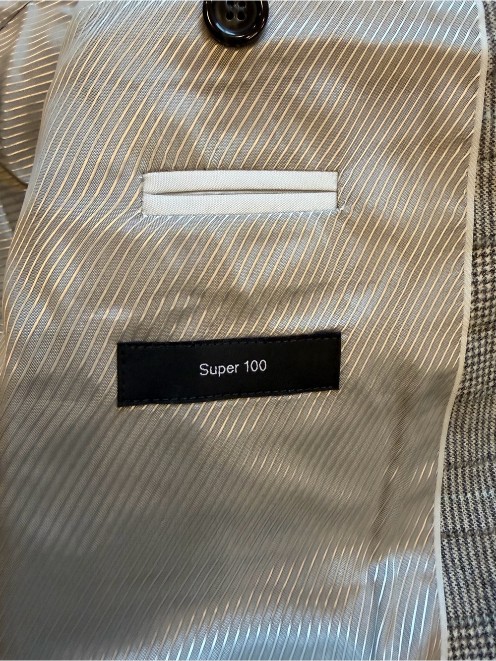 Hugo Boss Wool Glen Plaid Prince of Wales Blazer - Picture 7 of 13